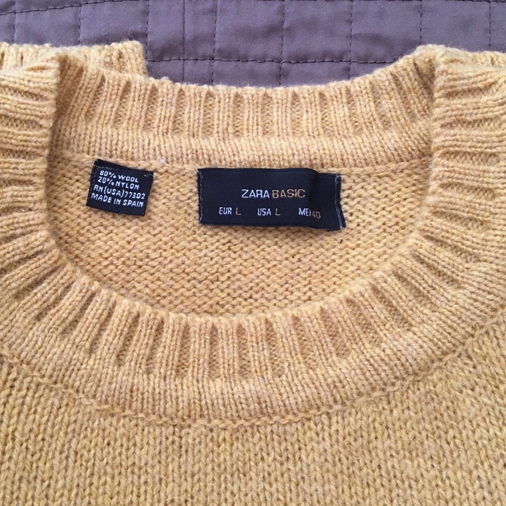 Zara Mens Sweater